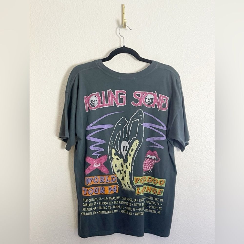 Daydreamer Rolling Stones voodoo lounge tour 1994 graphic t-shirt. XS NWT - Picture 9 of 9